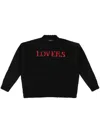 Amiri Lovers Wool Jumper In Black