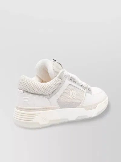 Amiri Low Top Leather And Fabric Sneakers