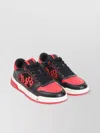 Amiri Low Top Sneakers With Round Toe And Perforated Patch