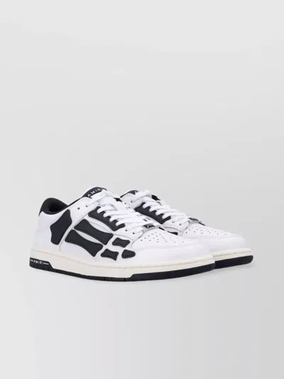 AMIRI LOW TOP SNEAKERS CONTRAST PANELS