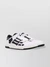Amiri Low Top Sneakers Featuring Perforated Detailing