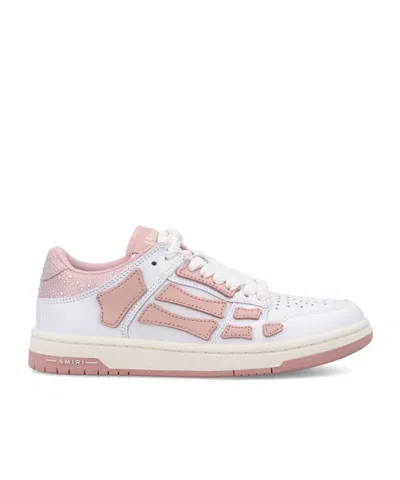 Amiri Low Top Sneakers Featuring Perforated Detailing