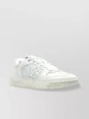 Amiri Low Top Sneakers Featuring Perforated Detailing In White