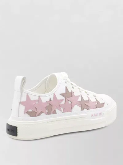 AMIRI LOW TOP SNEAKERS FEATURING STAR EMBELLISHMENTS