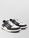Amiri Skel Top Low Black And White Sneakers With Logo Patch On Thetongue And Contrasting Details On The Si In Black