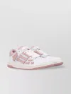 Amiri Crystal Satin Skeleton Low Top Sneaker