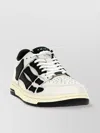 Amiri Low Top Sneakers With Contrast Panels And Perforated Toe