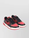 Amiri Low Top Sneakers With Round Toe And Perforated Patch