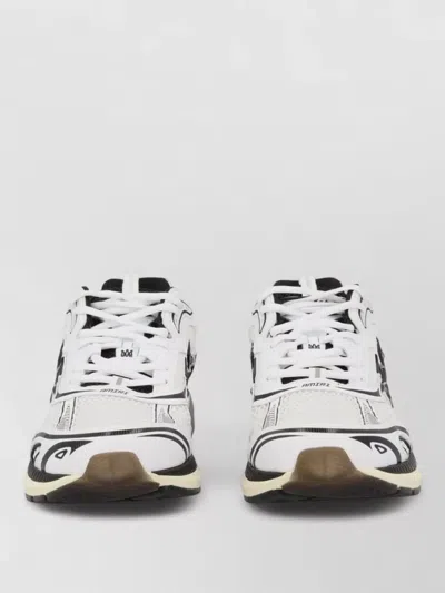 Amiri Chunky Graphic Multi-layered Sneakers In White