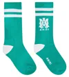 Amiri M.a. Tube Cotton-blend Socks In Multicoloured