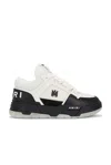 Amiri Leather Ma-1 Sneakers In Black