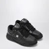Amiri Black Sneakers With Logo Patch On The Side And Logo Lettering On The Rear In Leather Man In Black