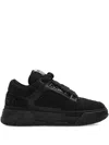 Amiri Crystal Ma-1 Embellished Sneakers In Black
