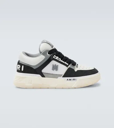 AMIRI MA-1 DEBOSSED LEATHER SNEAKERS