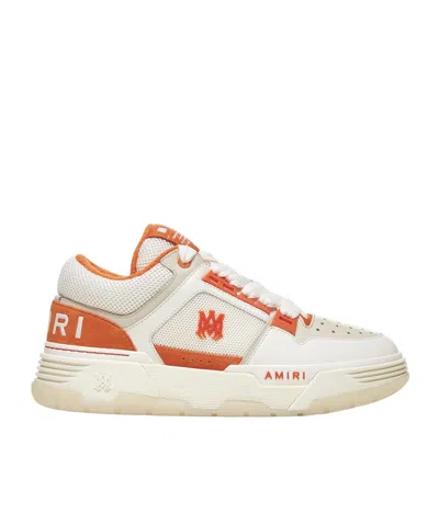 Amiri Ma-1 Lace-up Sneakers In White