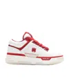 Amiri Ma-1 Lace Up Sneakers In White