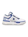 Amiri Men Two-tone Mesh And Leather Ma-1 Sneakers In Navy White