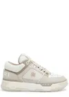 Amiri Ma1 Sneakers In Leather And Fabric In Beige