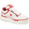 Amiri Ma-1 Lace Up Sneakers In Red White