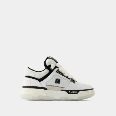 AMIRI SNEAKERS MA-1 - AMIRI - CUIR - BLANC/NOIR