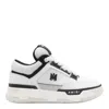 Amiri White Low Top Sneakers With Logo Patch On Side And Tongue