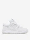Amiri Ma-1 Leather-trim Mesh Sneakers In Blue