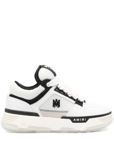 Amiri White Leather Sneakers