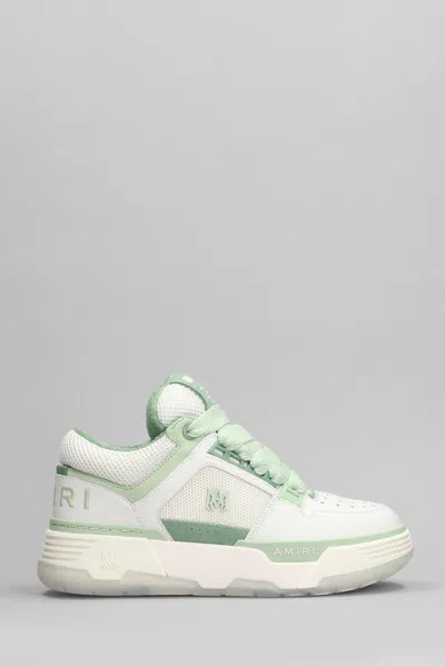 Amiri Ma-1 Sneakers In White Leather