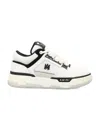 Amiri White And Black Leather Ma-1 Sneakers In White Black