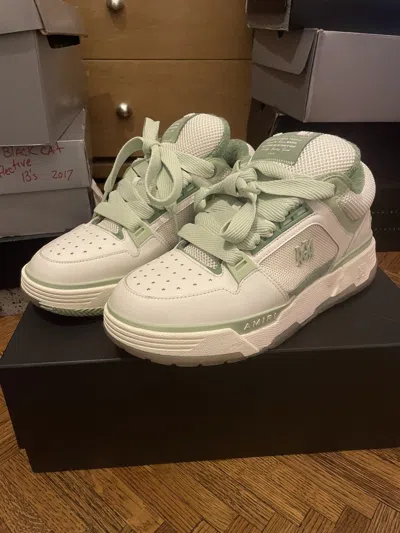 Pre-owned Amiri Ma-1 White Mint Size 45 Shoes