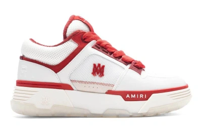 Pre-owned Amiri Ma-1 White Red In White/red