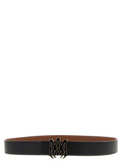 Amiri Ma 4cm Enamel Reversible Belt In Multi