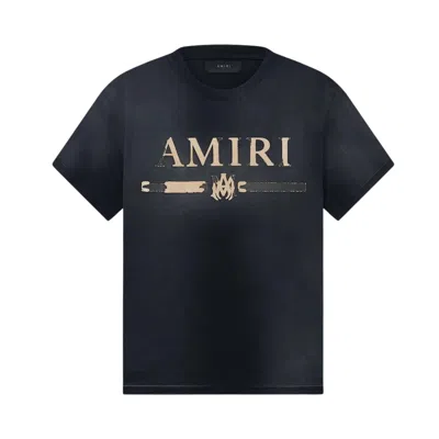 Pre-owned Amiri Ma Bar Appliqué Tee 'black' | Men's Size S
