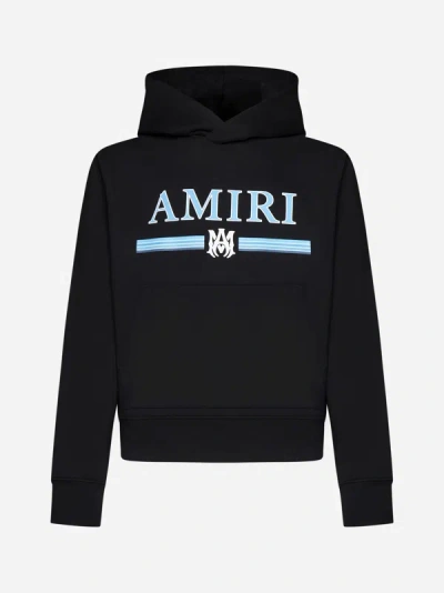 AMIRI MA BAR LOGO COTTON HOODIE