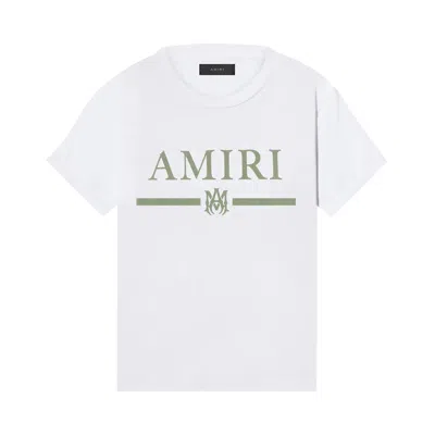 Pre-owned Amiri Ma Bar Logo Tee 'white' | Men's Size Xl