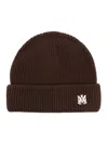 Amiri Ma Wool Beanie In Brown