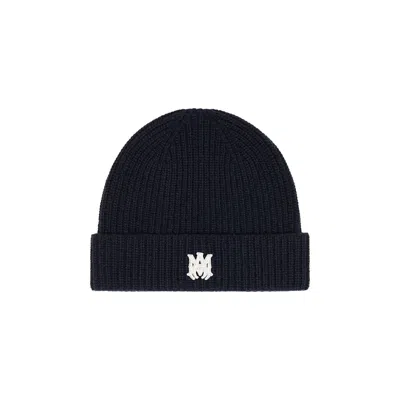 Pre-owned Amiri Ma Beanie 'midnight Blue' | Men's Size Onesize