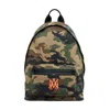 Amiri Khaki Ma Camo Backpack In Brown