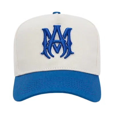 Pre-owned Amiri Ma Canvas Hat 'alabaster Blue' | Men's Size Onesize