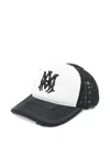 Amiri Ma Two Tone Trucker Hat In Black