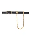 Amiri Ma Chain Belt In Black