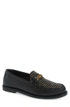 Amiri Ma Chain Penny Loafer In Black