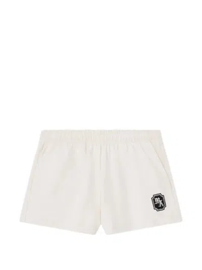 Amiri "ma Chateau" Sweatshorts In White