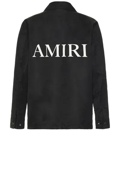 Amiri Ma Coach Jacket In Black