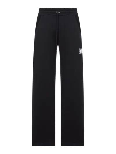 Amiri Ma Core Cotton Tracksuit Trousers In Black