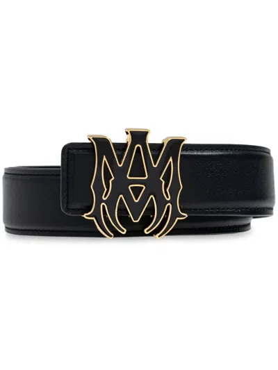 Amiri Core Logo Adjustable Belt In Black