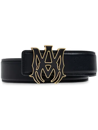Amiri Core Logo Adjustable Belt In Black