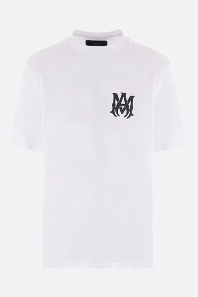 Amiri Ma Core Logo Cotton T-shirt In White