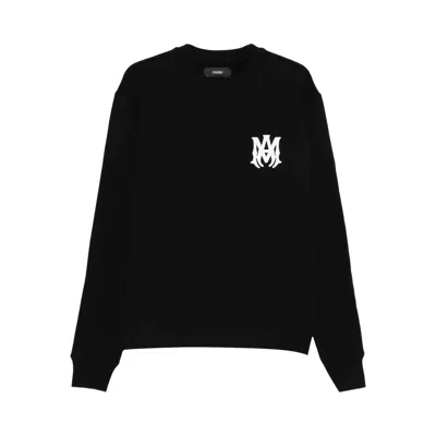 Pre-owned Amiri Ma Core Logo Crew Sweatshirt 'black' | Men's Size L