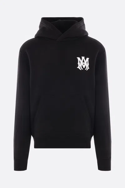 Amiri Ma Core Logo Jersey Hoodie In Black